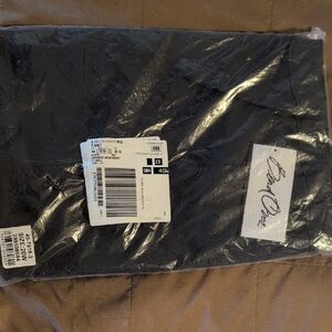 Bend Over Elegant Black Fabric